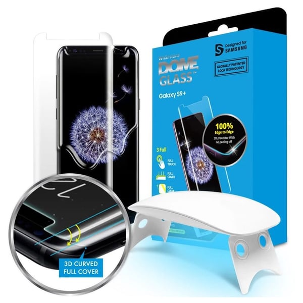 Whitestone Screen Protector for Samsung Galaxy S9 Plus