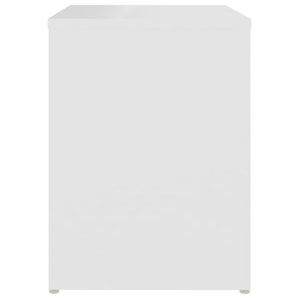 Vidaxl Bed Cabinet White 40x30x40 Cm Engineered Wood Vidaxl Bed Cabinet White 40x30x40 Cm Engineered Wood