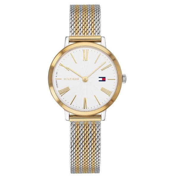 Tommy Hilfiger Project Z Two Tone Mesh Analog Women Watch 1782055