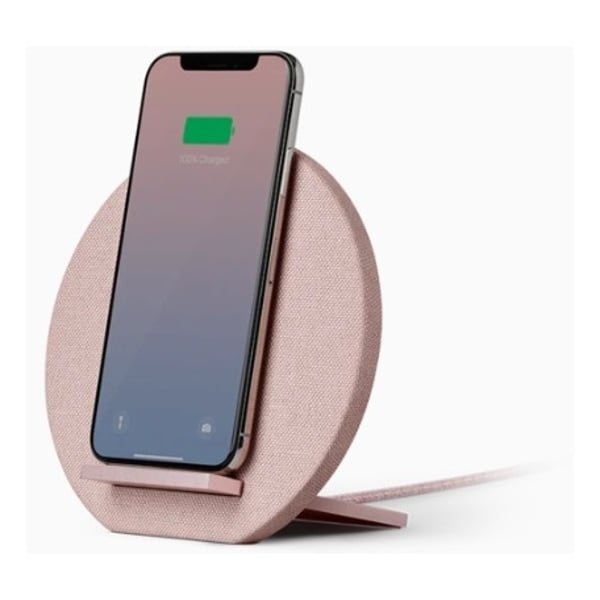 Native Union Wireless Charger Fast Charging Stand Rose