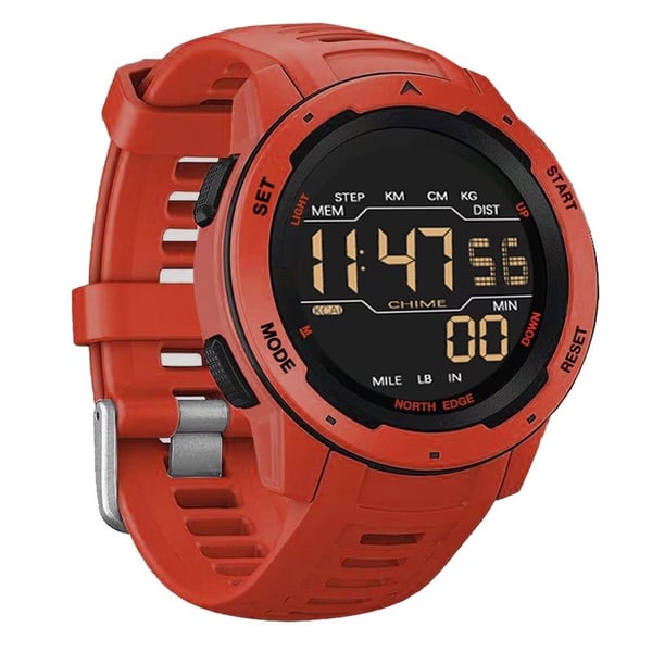 North Edge Mars Men's Digital Watch Waterproof 50m