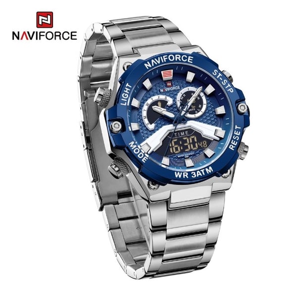 Naviforce NF9207S-SLVRBLU-Perfect for any Occasion