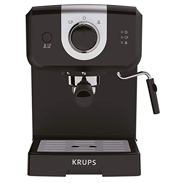 Krups Xp3208 15-Bar Pump Espresso And Cappuccino Coffee Maker, 1.5-Liter, Black Krups Xp3208 15-Bar Pump Espresso And Cappuccino Coffee Maker, 1.5-Liter, Black