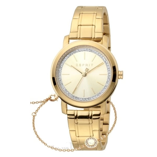Esprit Gold Stainless Steel Analog Women Watch Set ES1L188M0065 Esprit Gold Stainless Steel Analog Women Watch Set ES1L188M0065