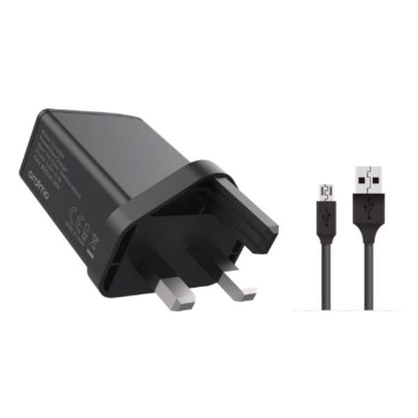 Oraimo 2A UK Charger Kit Black Oraimo 2A UK Charger Kit Black