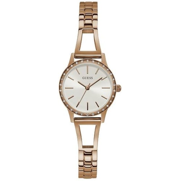 Buy Guess Lulu Rose Gold Stainless Steel Analog Watch For Women Gw0025l3 Online In Uae Sharaf Dg