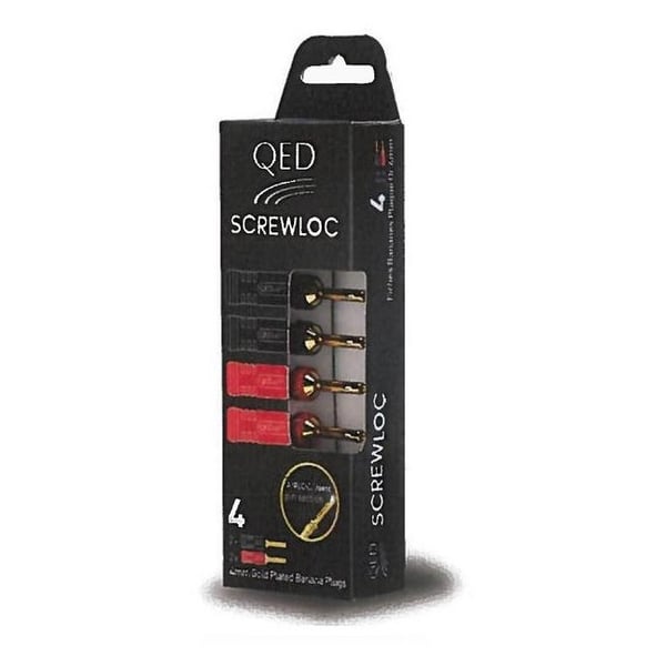 QED Screwloc Banana Plug QE1880 QED Screwloc Banana Plug QE1880