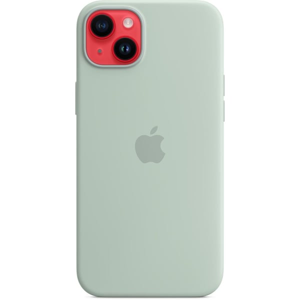 Apple iPhone 14 Plus Silicone Case Succulent with MagSafe
