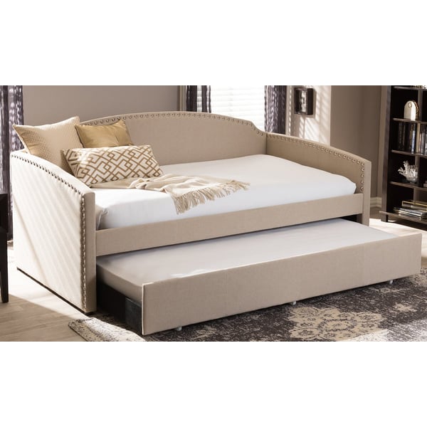 Trundle clearance bed couch