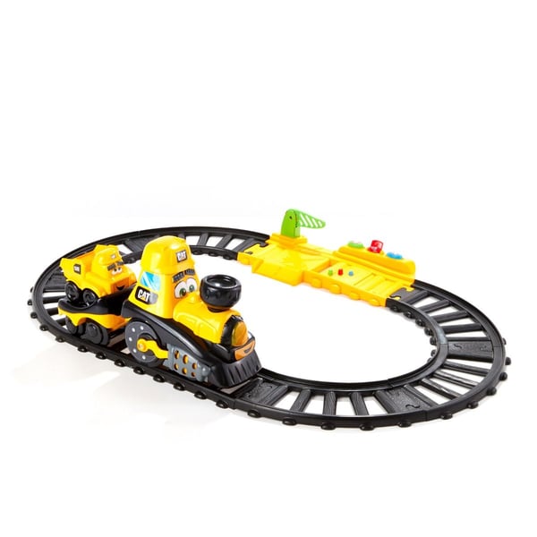 Cat Junior Crew Power Tracks Friends Train Set 82489 Cat Junior Crew Power Tracks Friends Train Set 82489