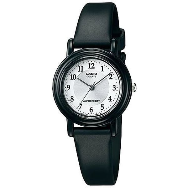 black resin watch