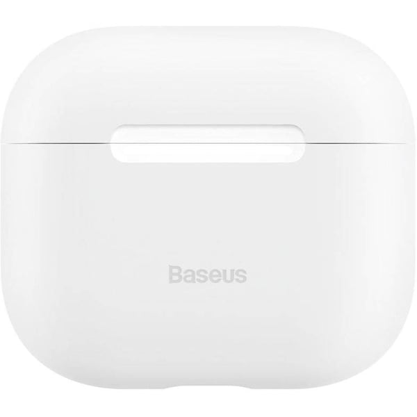 Baseus Super Silica Gel Airpod Case White For Apple Airpods 3