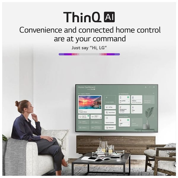 LG 4K Smart TV NanoCell, 86 Inch NANO75 Series Cinema Screen Design 4K Cinema HDR webOS Smart with ThinQ AI LG 4K Smart TV NanoCell, 86 Inch NANO75 Series Cinema Screen Design 4K Cinema HDR webOS Smart with ThinQ AI