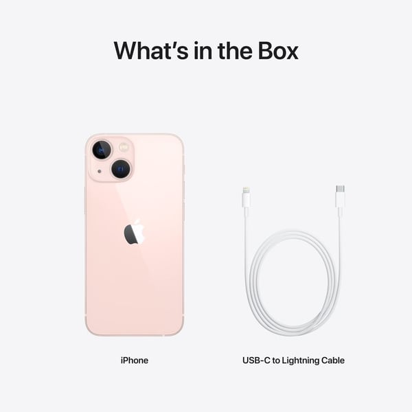 iPhone 13 mini 128GB Pink (FaceTime - International Specs) iPhone 13 mini 128GB Pink (FaceTime - International Specs)