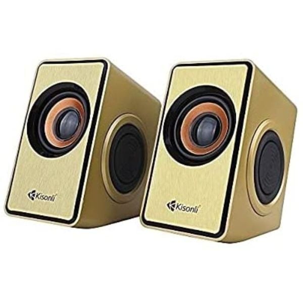 Kisonli Multimedia Speaker Gold
