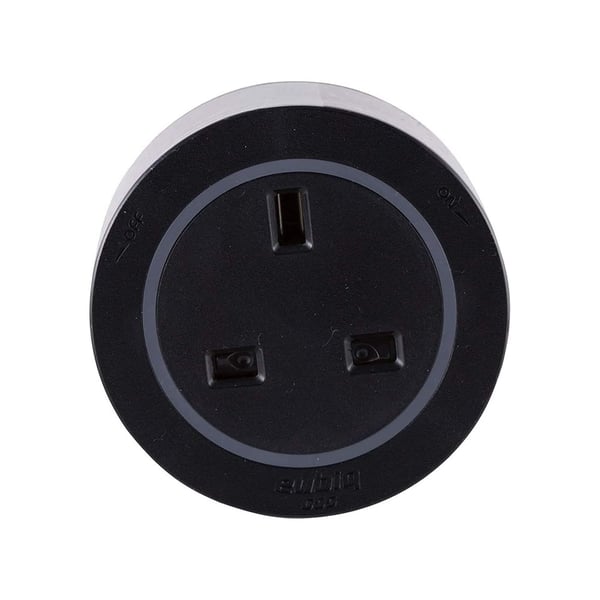 Eubiq Bs4 Adapter Black Rim With Blue Led [premium Finishing] Easy To Use Plug & Play [designed With The Aesthetic Appeal Of A Decorative Ornament] - Fully Compatible With All Gss System Shiny Black