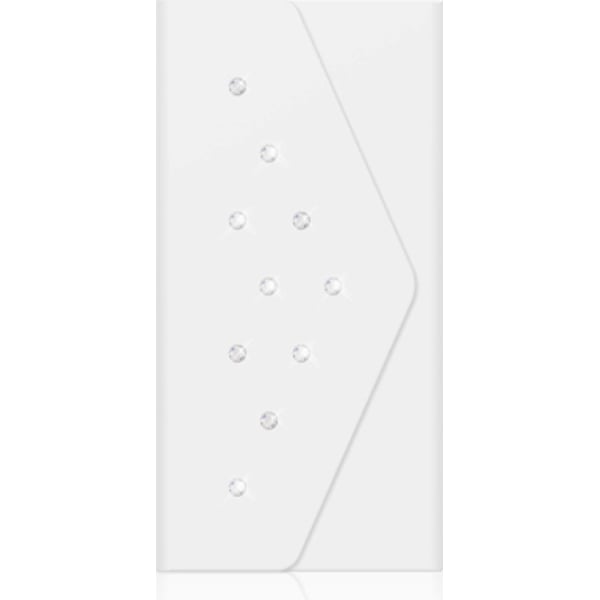 White Diamonds 1312WIW47 Window Wallet Case White For IPhone 6