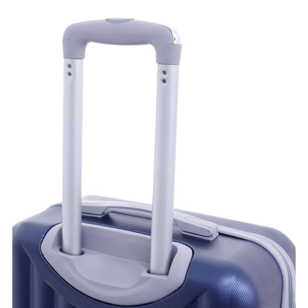 Para John ABS Luggage Travel Trolley With 4 Wheels 3pcs Set Dark Blue Para John ABS Luggage Travel Trolley With 4 Wheels 3pcs Set Dark Blue