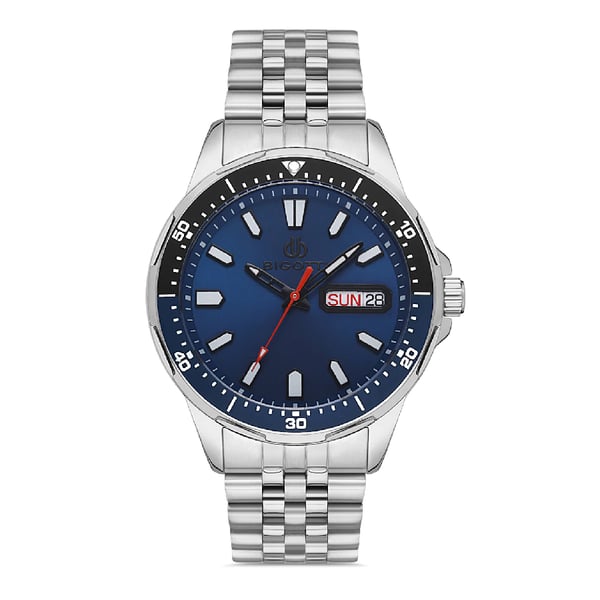 Bigotti Napoli Mens Stainless Steel Strap Watch - Bg.1.10320-2 Bigotti Napoli Mens Stainless Steel Strap Watch - Bg.1.10320-2