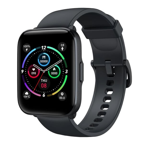 Mibro C2 Smart Watch 1.69 Touch Control HD Screen 24H Heart Rate & Sleep Monitoring SpO2 20 Sports Mode Fitness Watch 2ATM Waterproof - Black Mibro C2 Smart Watch 1.69 Touch Control HD Screen 24H Heart Rate & Sleep Monitoring SpO2 20 Sports Mode Fitness Watch 2ATM Waterproof - Black
