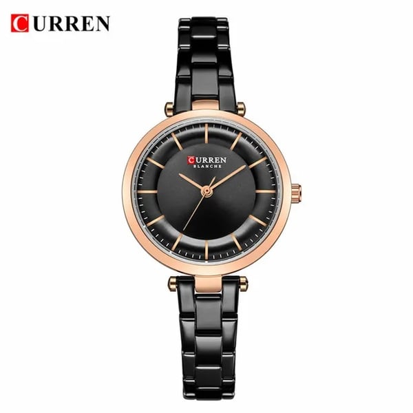 Curren Ladies Luxury Fashion Watches - CRN9054-BLKRG Curren Ladies Luxury Fashion Watches - CRN9054-BLKRG