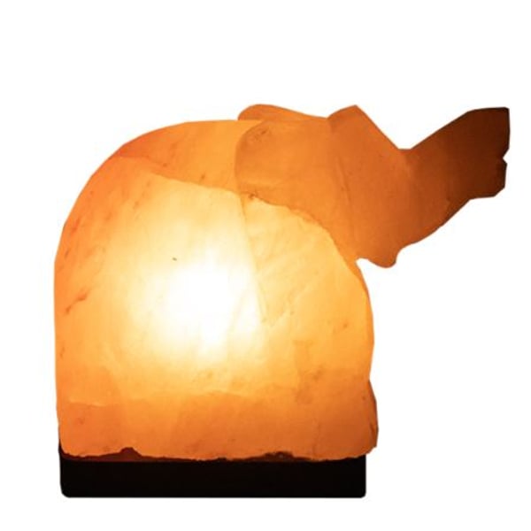 Himalayan Salt Animal Salt Lamp- Elephant Himalayan Salt Animal Salt Lamp- Elephant
