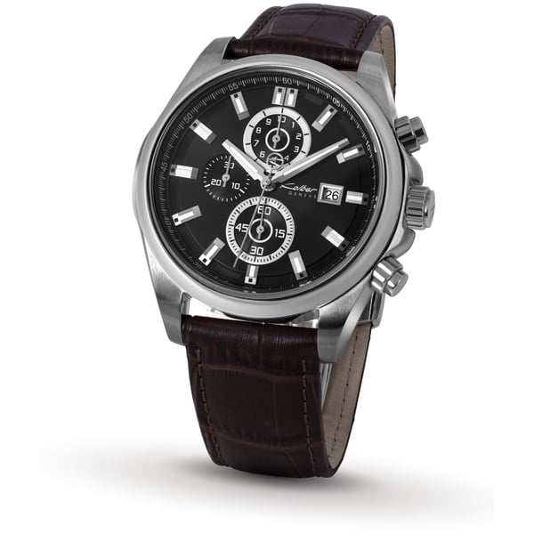 Kolber K905910135217 Les Sportives Analog Leather Watch Men
