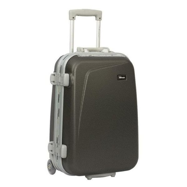 Eminent ABS Trolley Luggage Bag Dark Silver 25inch E8M6-25_SLVDR Eminent ABS Trolley Luggage Bag Dark Silver 25inch E8M6-25_SLVDR