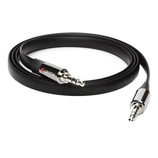 Griffin GC170942 Flat AUX Cable 2m Black