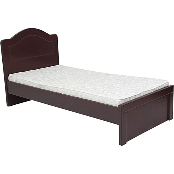 Galaxy Design Wooden Single Bed with Headboard Wenge Brown Size 190 x 90 x 70cm - Gdf-19090 Galaxy Design Wooden Single Bed with Headboard Wenge Brown Size 190 x 90 x 70cm - Gdf-19090