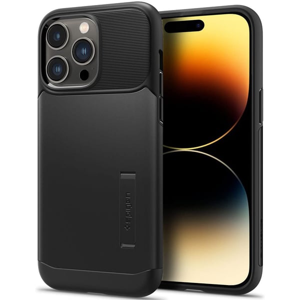 Spigen Slim Armor designed for iPhone 14 Pro case cover (2022) - Black Spigen Slim Armor designed for iPhone 14 Pro case cover (2022) - Black