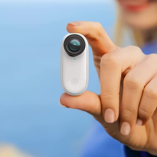 Insta360 Go 2 – Small Action Camera, Weighs 1 Oz, Waterproof, Stabilization, Pov Capture, 1/2.3
