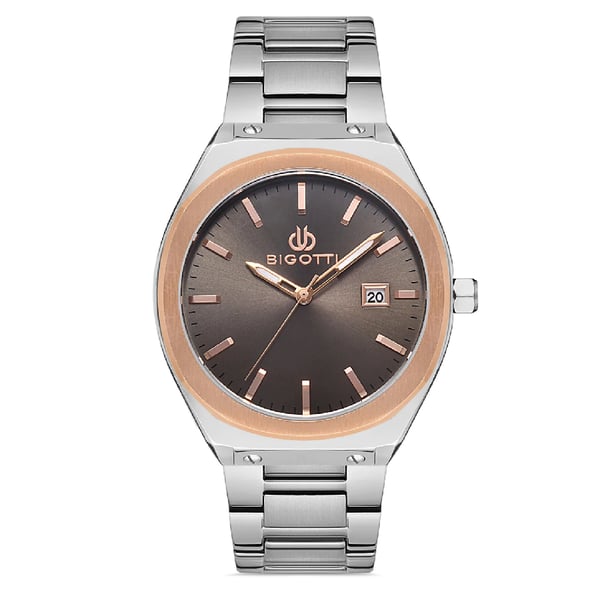 Bigotti Napoli Mens Stainless Steel Strap Watch - Bg.1.10323-5 Bigotti Napoli Mens Stainless Steel Strap Watch - Bg.1.10323-5