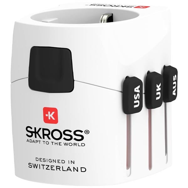 Skross World Travel Adapter White Skross World Travel Adapter White