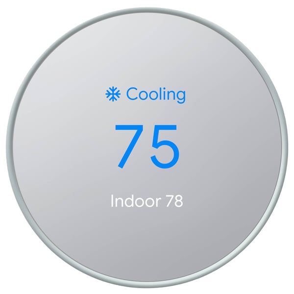 Google Nest 4th Gen Thermostat GA02083-US Fog Google Nest 4th Gen Thermostat GA02083-US Fog
