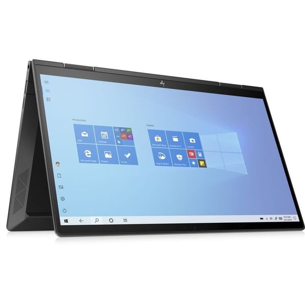HP Envy X360 13-ay0017ne 2-in-1 Laptop, 13.3inch FHD, AMD Ryzen 5, 8GB RAM, 512GB SSD, Win10, Eng-Ar Keyboard - Black, (450H2EA)