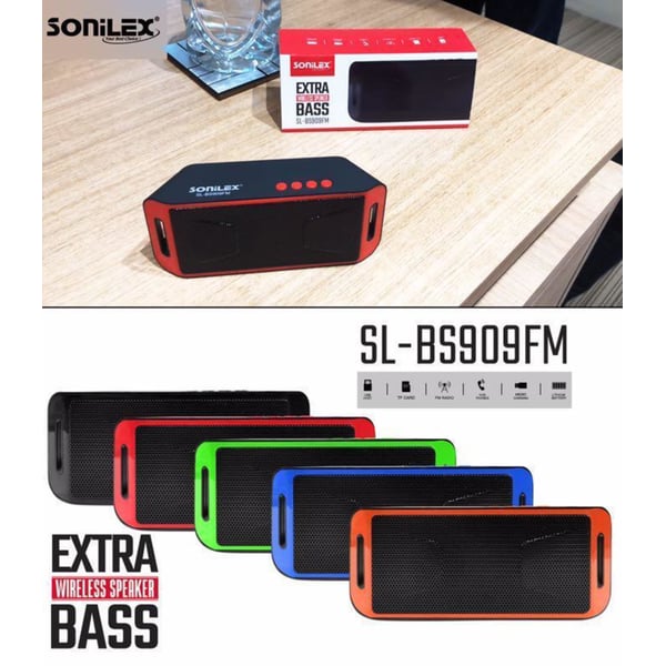 Sonilex Sl-bs909fm Extra Bass Wireless Speaker