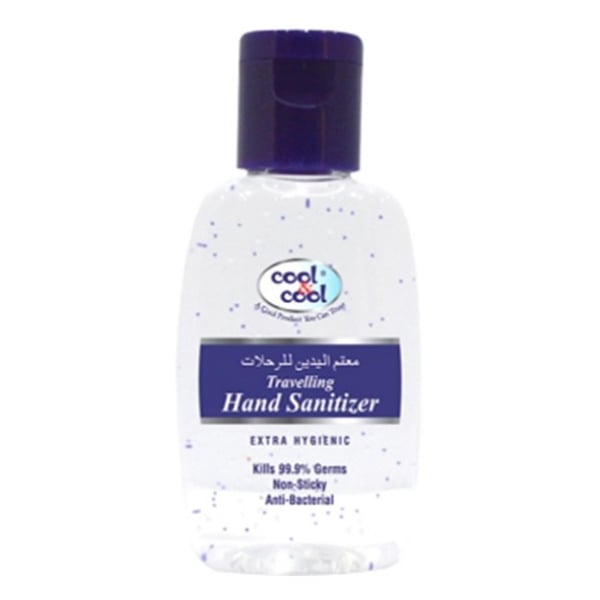 Cool & Cool Hand Sanitizer Travelling Gel 60ml Cool & Cool Hand Sanitizer Travelling Gel 60ml