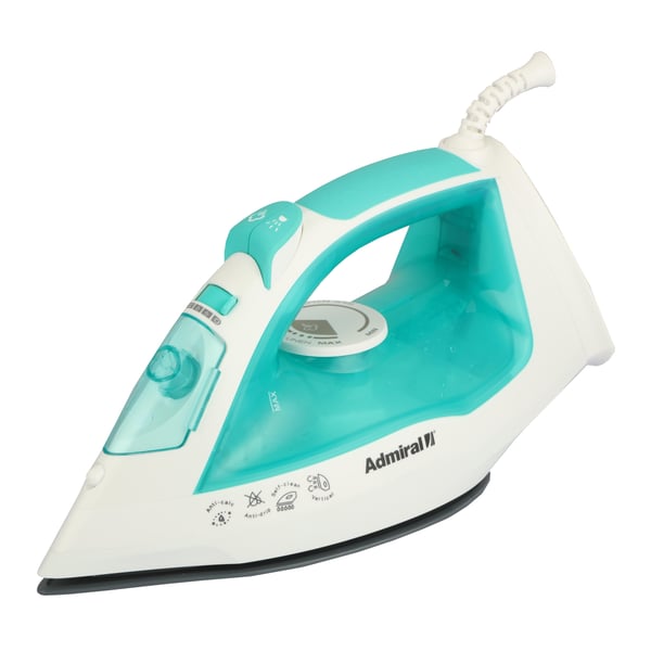Admiral Steam Iron ADSI2200B Blue & White Admiral Steam Iron ADSI2200B Blue & White