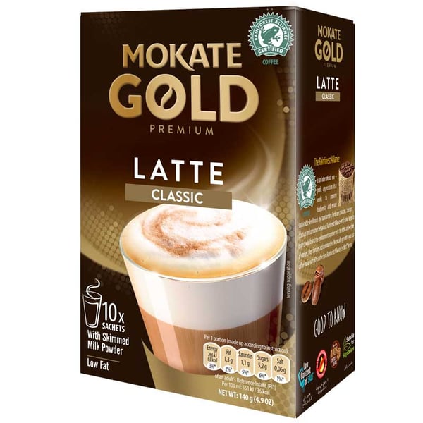 Mokate Gold Premium Latte Classic 14g*10