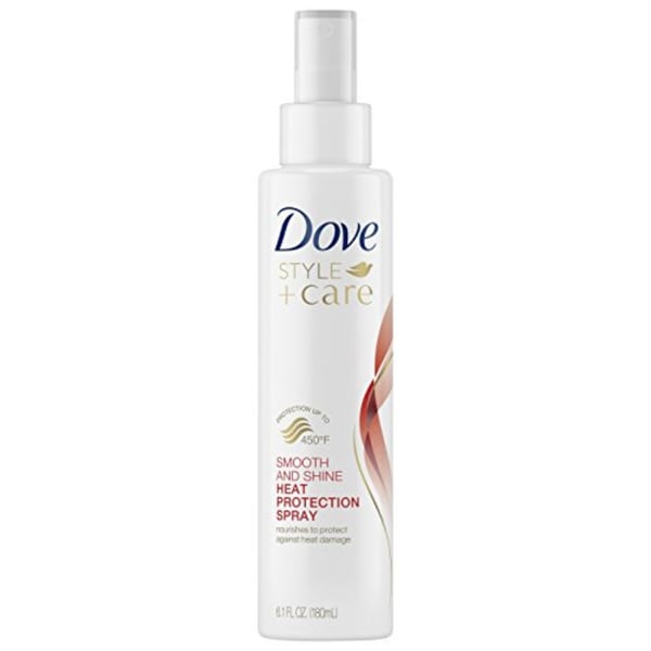 Dove Style + Care Smooth Shine Heat Protection Spray, 6. Fl Oz