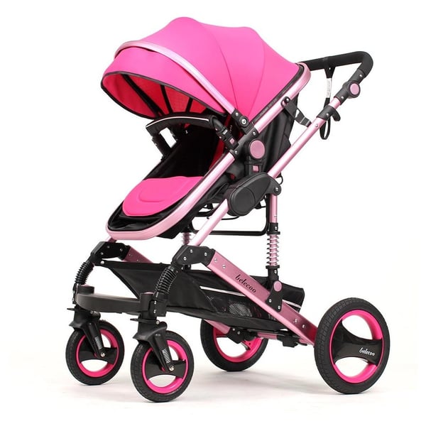 Belecoo stroller pink 2025