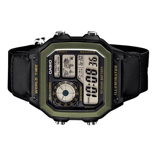 Casio AE-1200WHB-1BV Youth Unisex Watch Casio AE-1200WHB-1BV Youth Unisex Watch