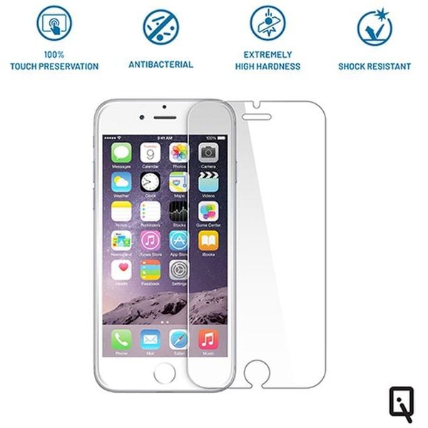 IQ Tempered Glass Screen Protector Transparent For iPhone 8/7/6 IQ Tempered Glass Screen Protector Transparent For iPhone 8/7/6