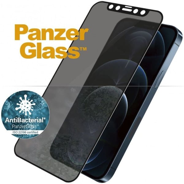 Panzerglass Camslider Tempered Glass Screen Protector Black iPhone 12 Pro Max Panzerglass Camslider Tempered Glass Screen Protector Black iPhone 12 Pro Max