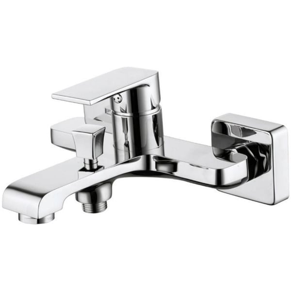 Milano Power Bath Mixer with Shower Set 177x103 mm