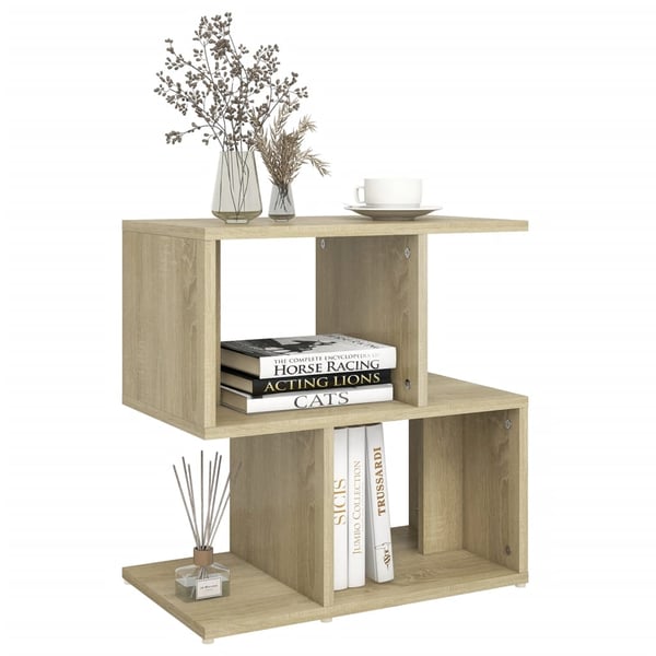 vidaXL Bedside Cabinet Sonoma Oak 50x30x51.5 cm Engineered Wood