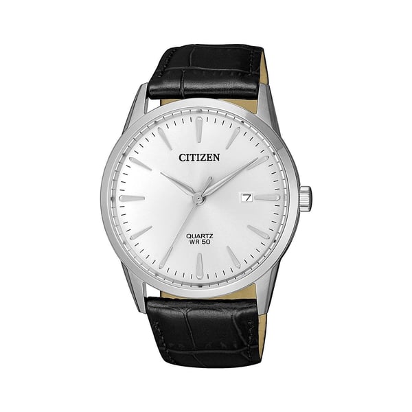 Citizen Mechanical Brown Leather Analog Watch For Men NJ2180-11A
