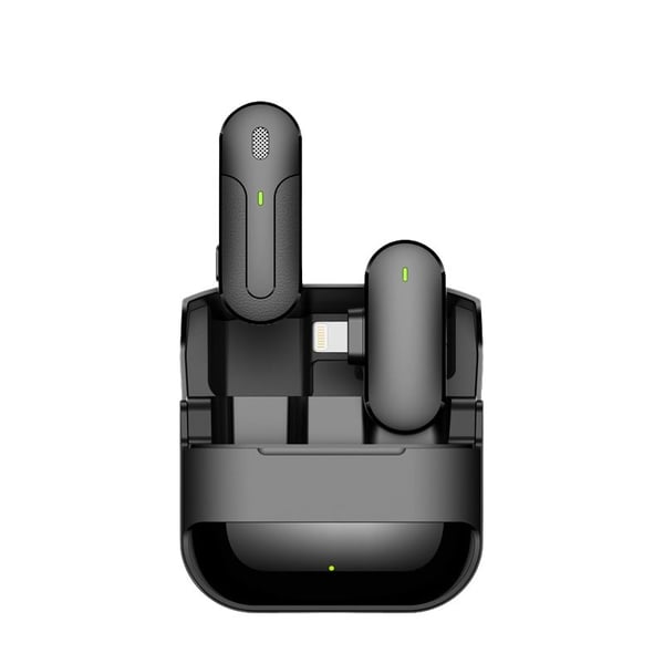 Green Wireless Microphone ( Lightning Connector ) - Black Green Wireless Microphone ( Lightning Connector ) - Black