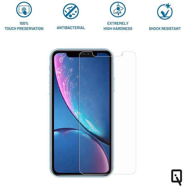 IQ IQCTC1620 Clear Case iPhone Xs with TG Screen Protector